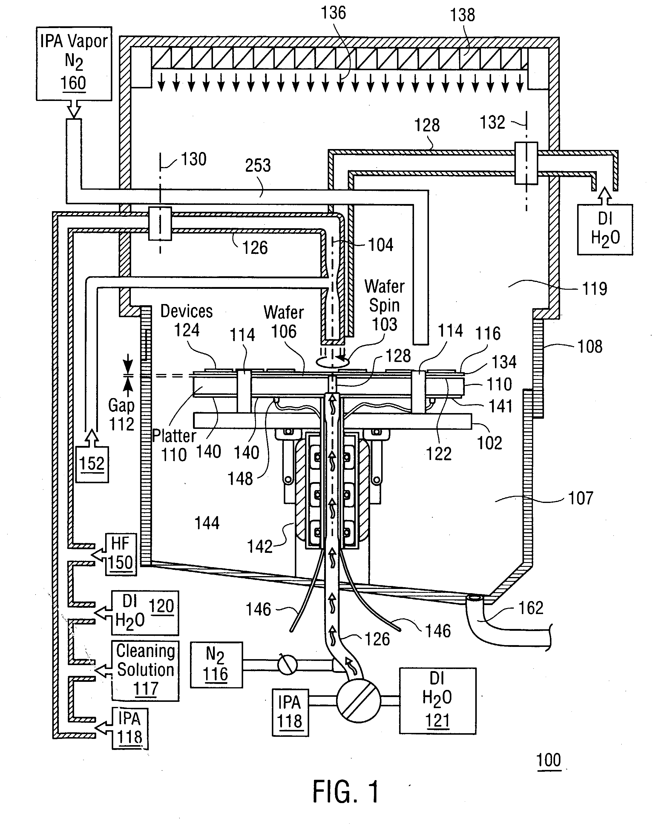 Rotational thermophoretic drying