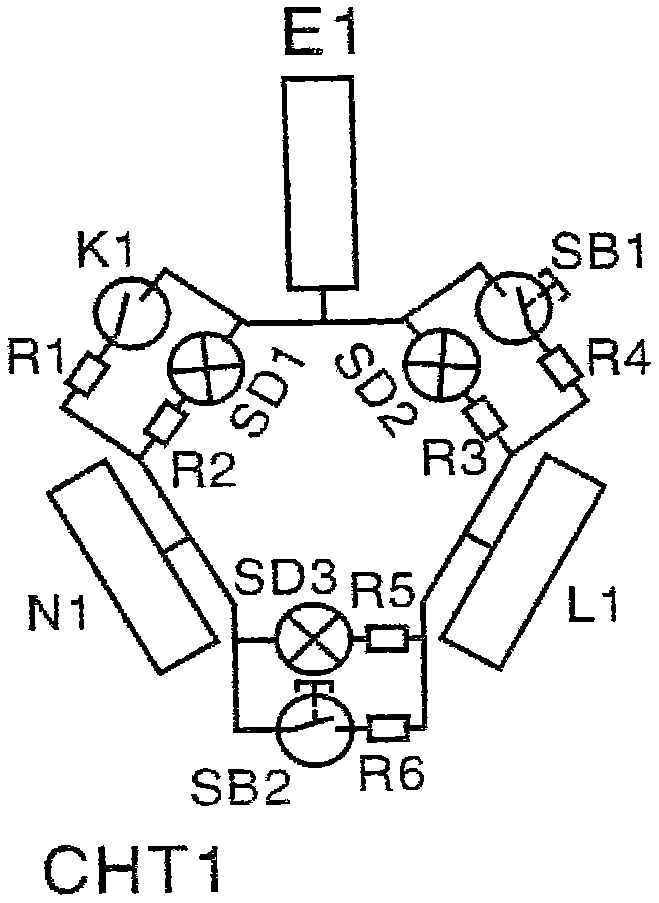 Zero-break protection and grounding universal self-test single-phase three-pole conjoined plug socket