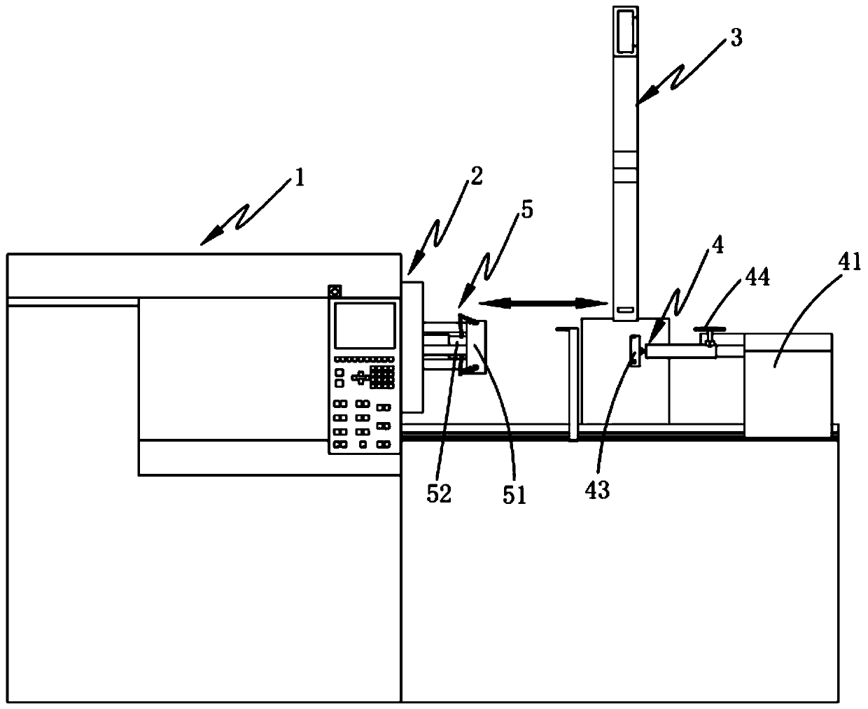 Self-positioning clamping lathe