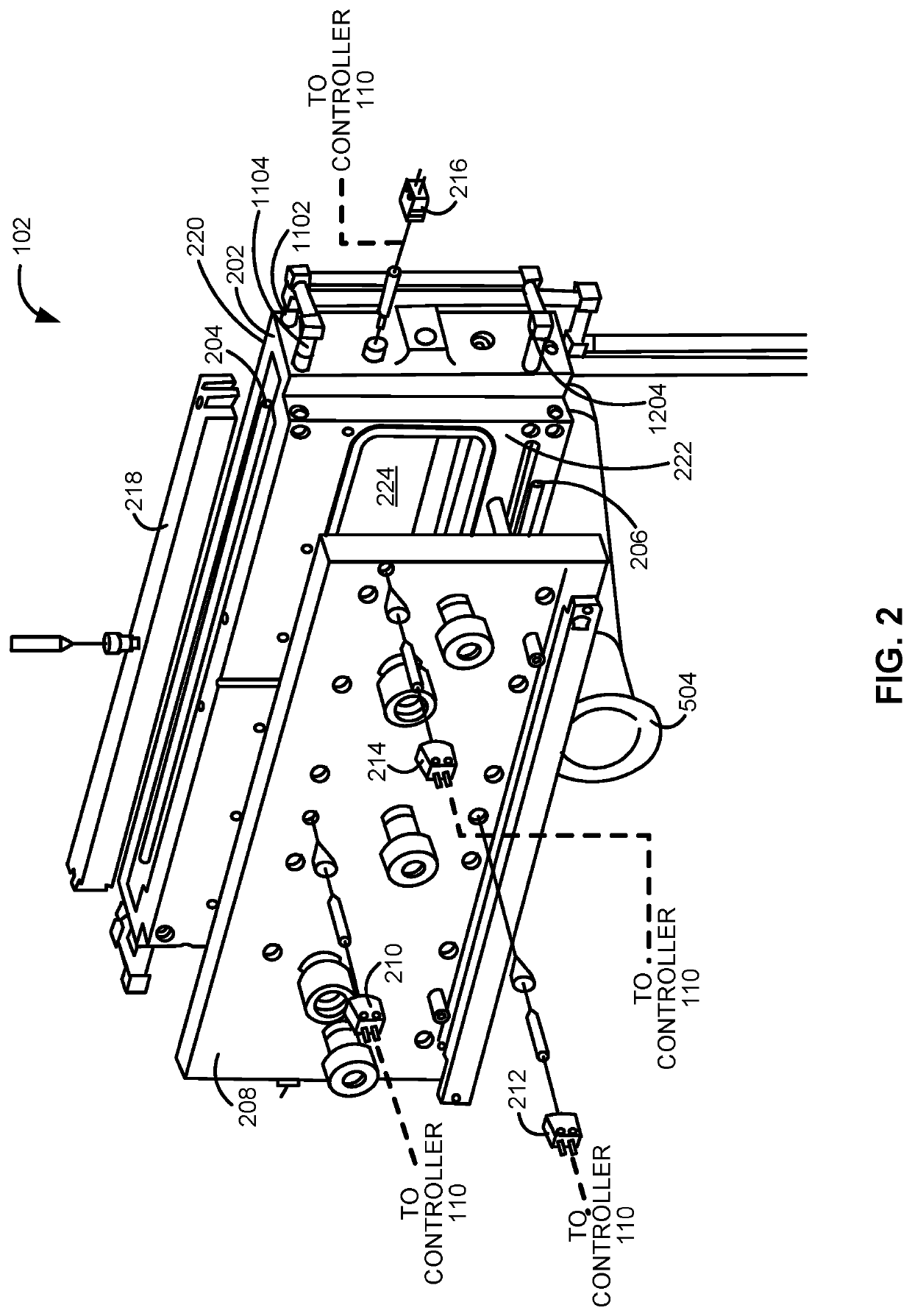Temperature-controlled flange and reactor system including same