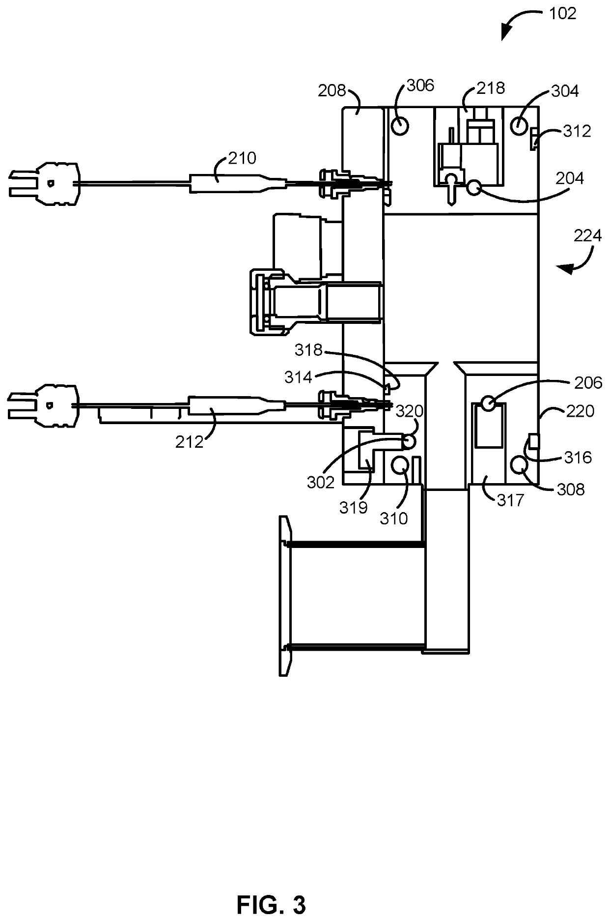 Temperature-controlled flange and reactor system including same