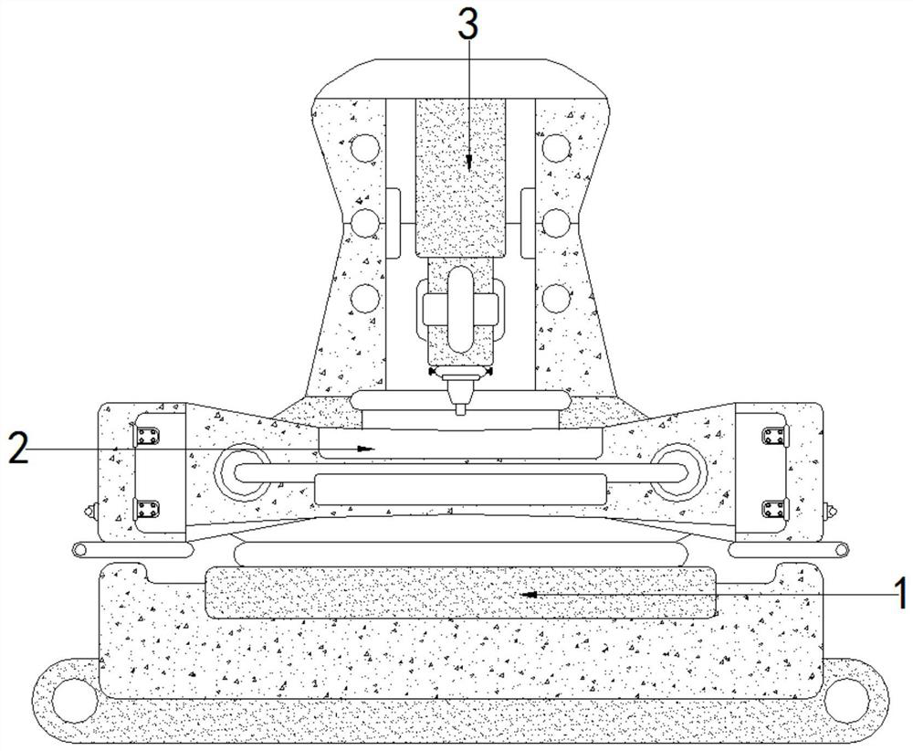 Tool setting shaft adjusting device for numerical control spark erosion drilling machine