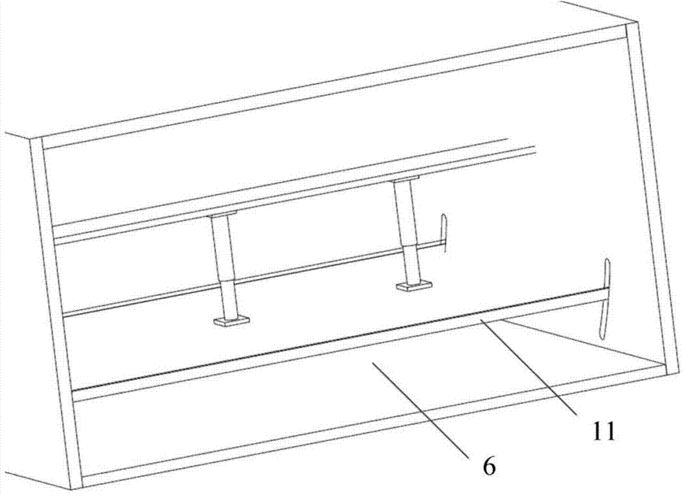 Two-dimensional supersonic air inlet passage with variable structure