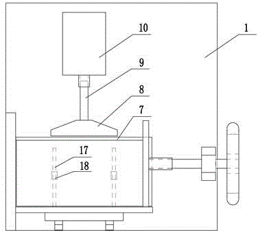 Evaporator production device