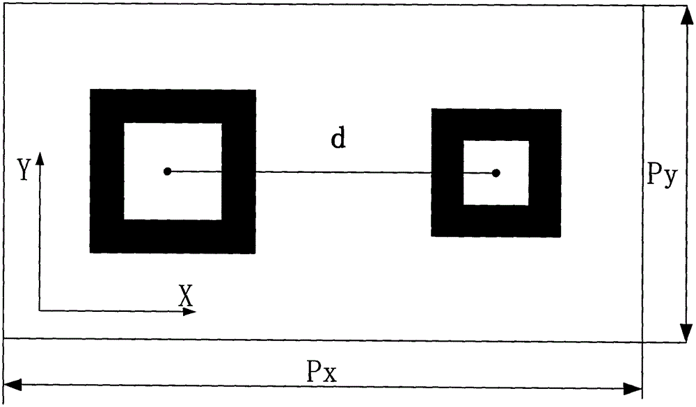 Metamaterial resonant device with adjustable guided mode resonant quality factor