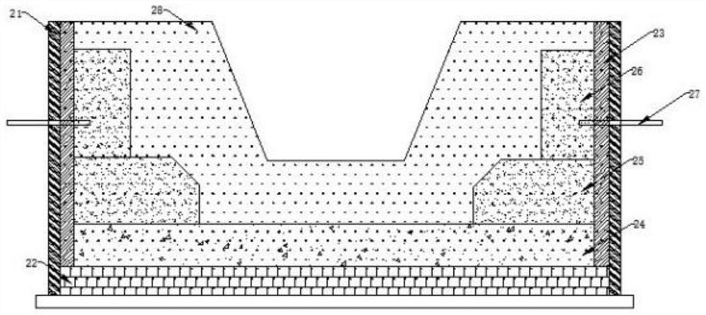 Maintenance method of blast furnace main channel