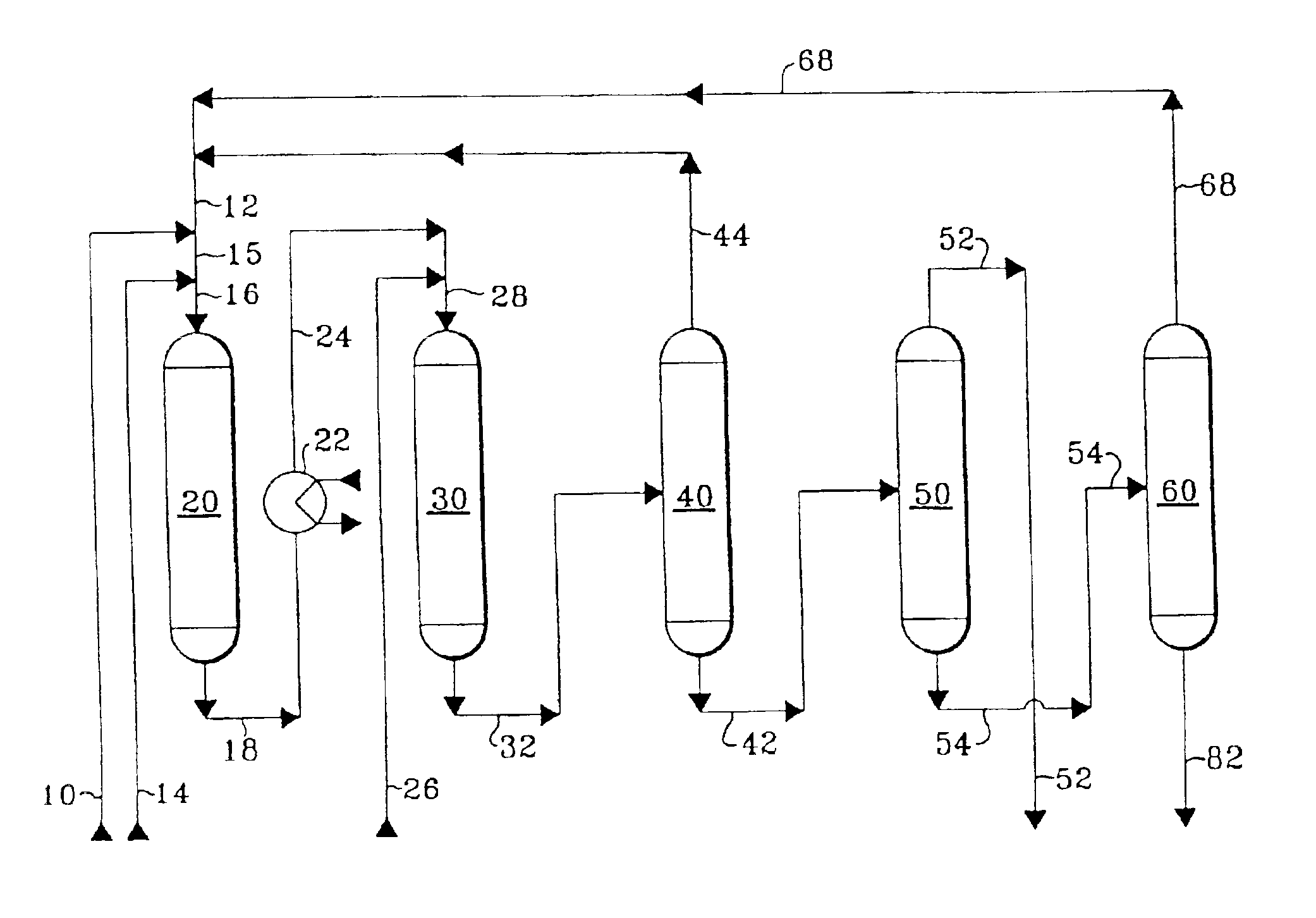 Method of controlling monoalkyl aromatic process