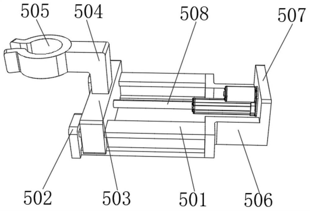 Laminating device for semiconductor preparation