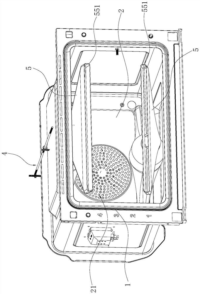 A cooking device with grilling function