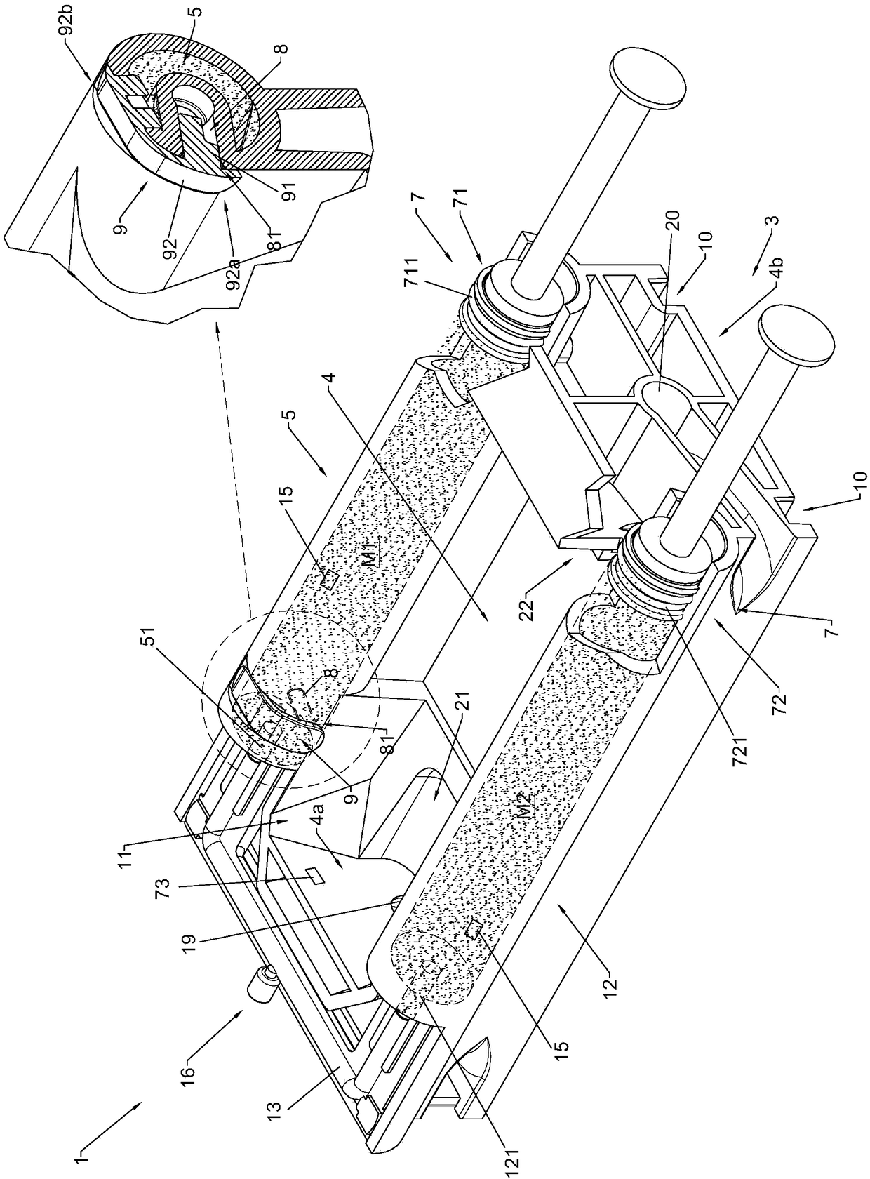 Improved cartridge for feeding a stereolithography machine and stereolithography machine employing said cartridge