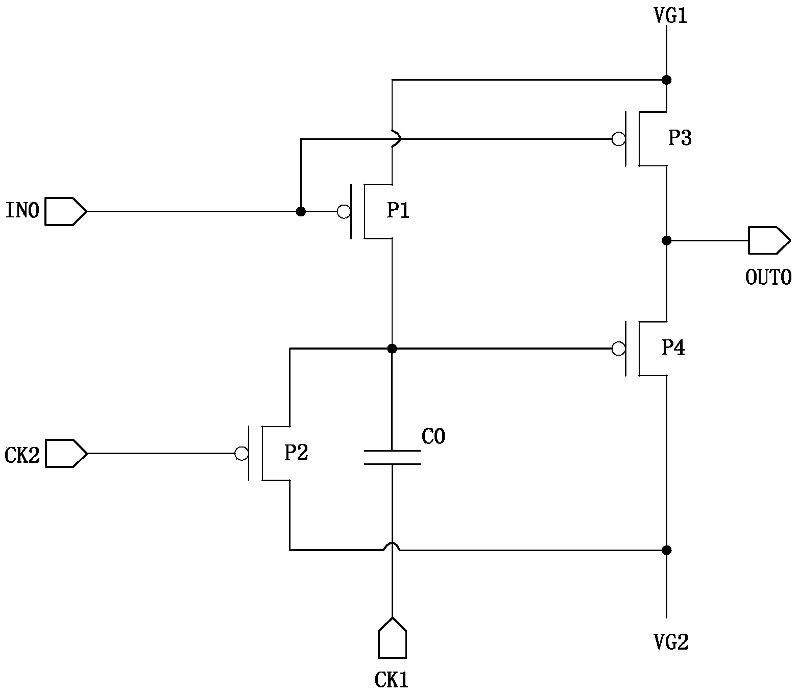 Phase inverter, drive circuit and display panel