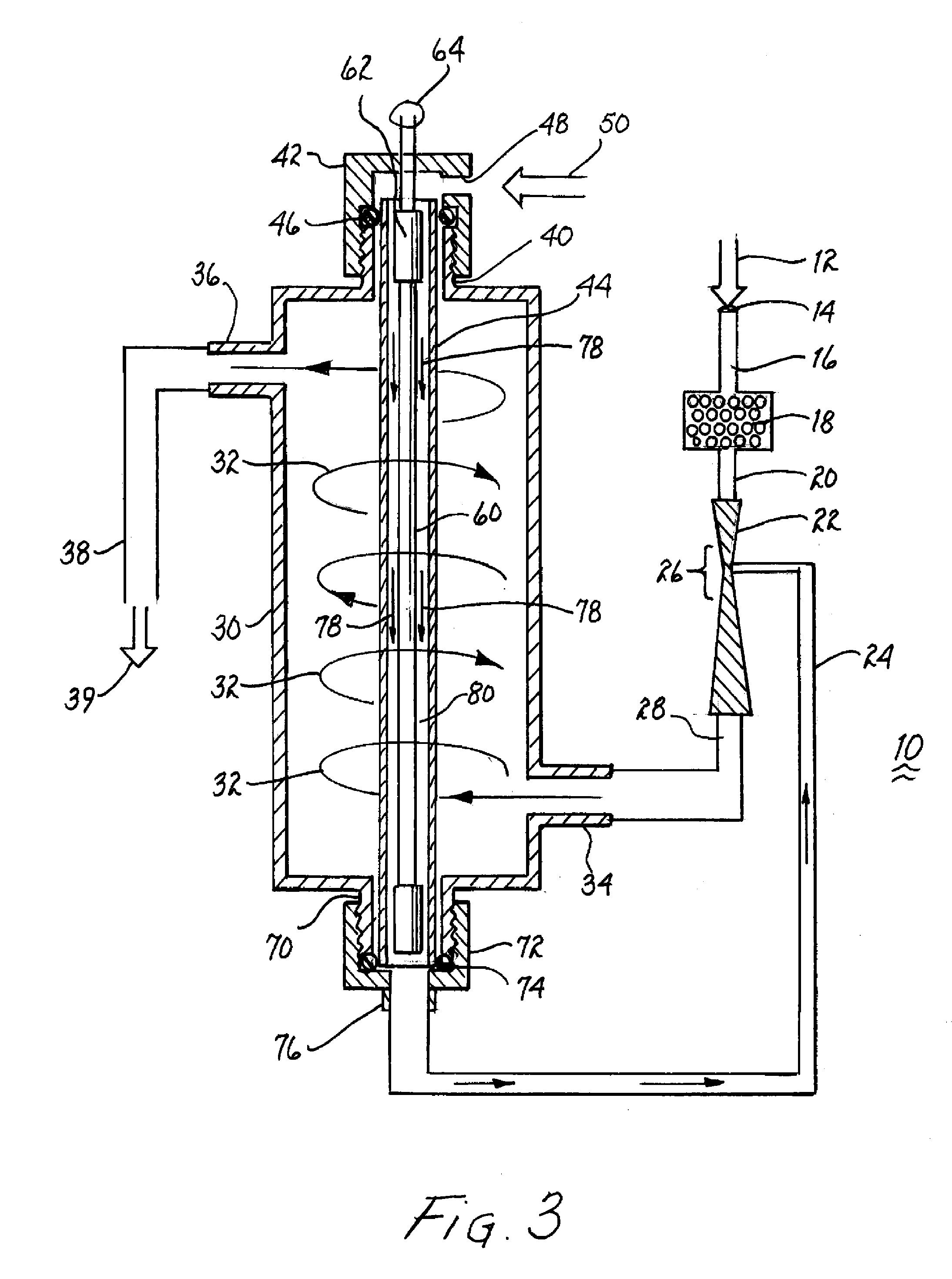 Apparatus and method for preventing biological regrowth in water