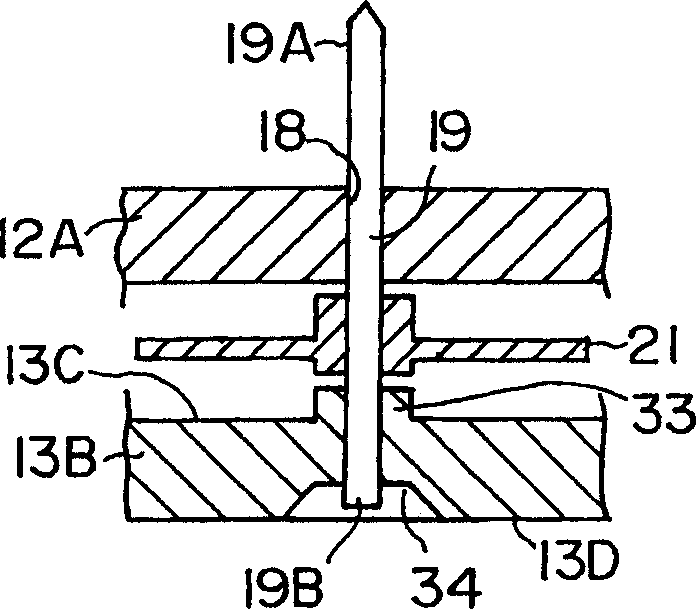 Assembling structure and method for pointer of instrument