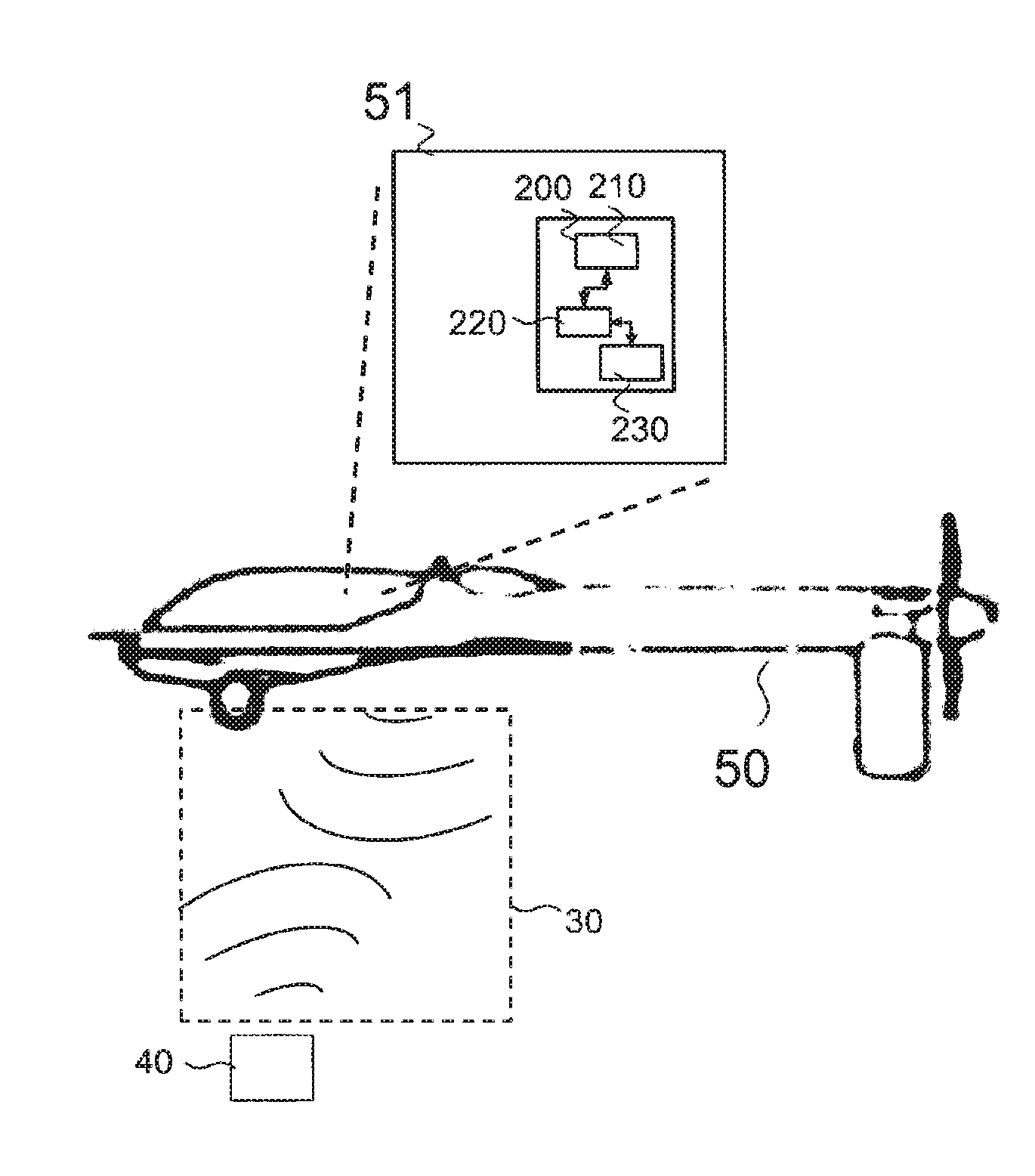 Method for autonomous controlling of a remote controlled aerial vehicle and corresponding system