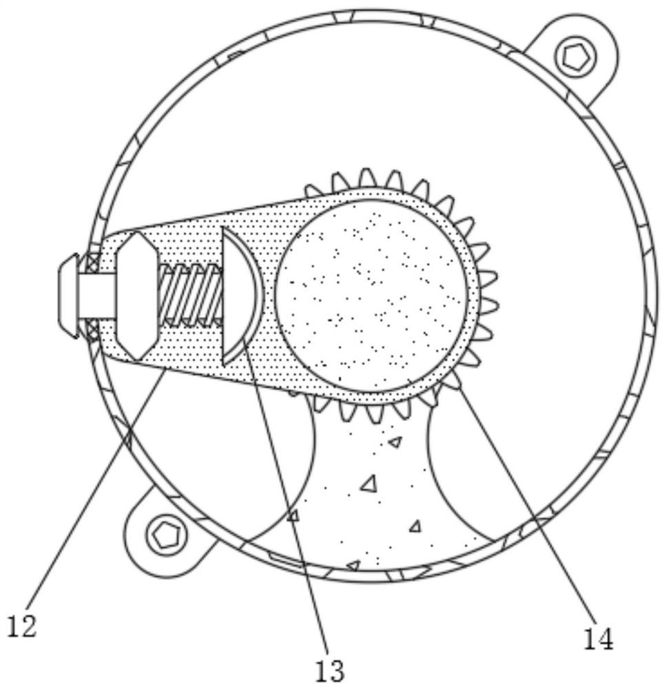 Optical fiber stripping device taking new generation of information technology as framework