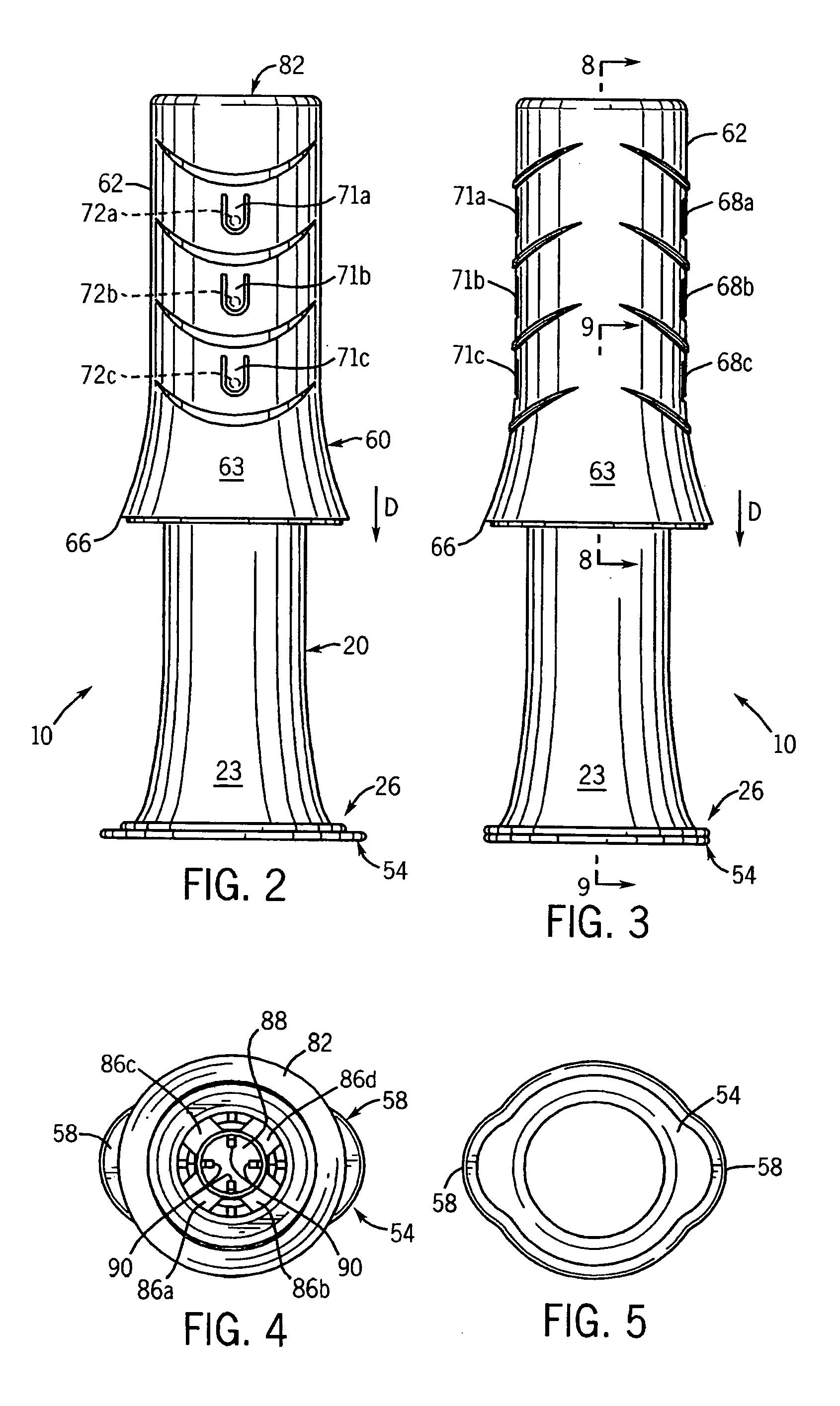 Device for dispensing a controlled dose of a flowable material