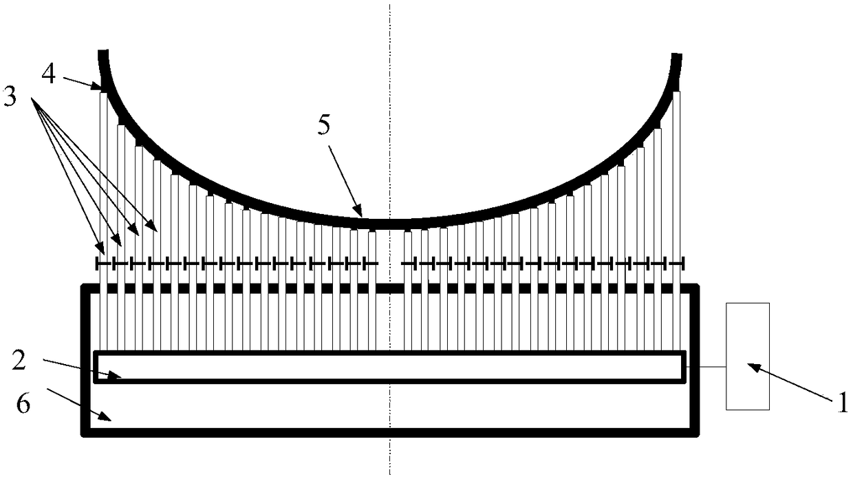 A method for adjusting the trough concentrator bracket