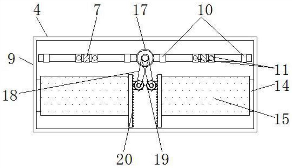 An automatic pick-up device for riverside garbage based on the bottom of the UAV