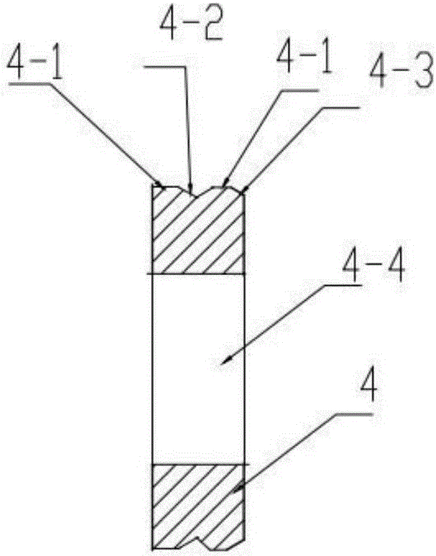 Sanding roller core for fabric sanding machine and machining method