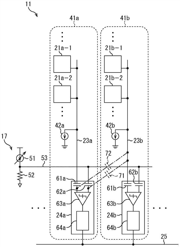 Solid state imaging device, ad converter and electronic equipment