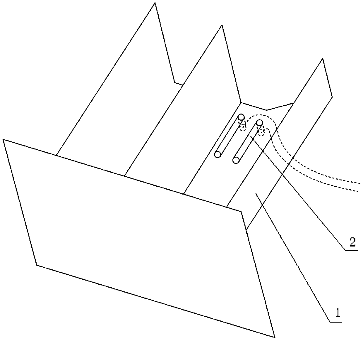 Water inlet box and washing machine with the function of detecting whether detergent is put in