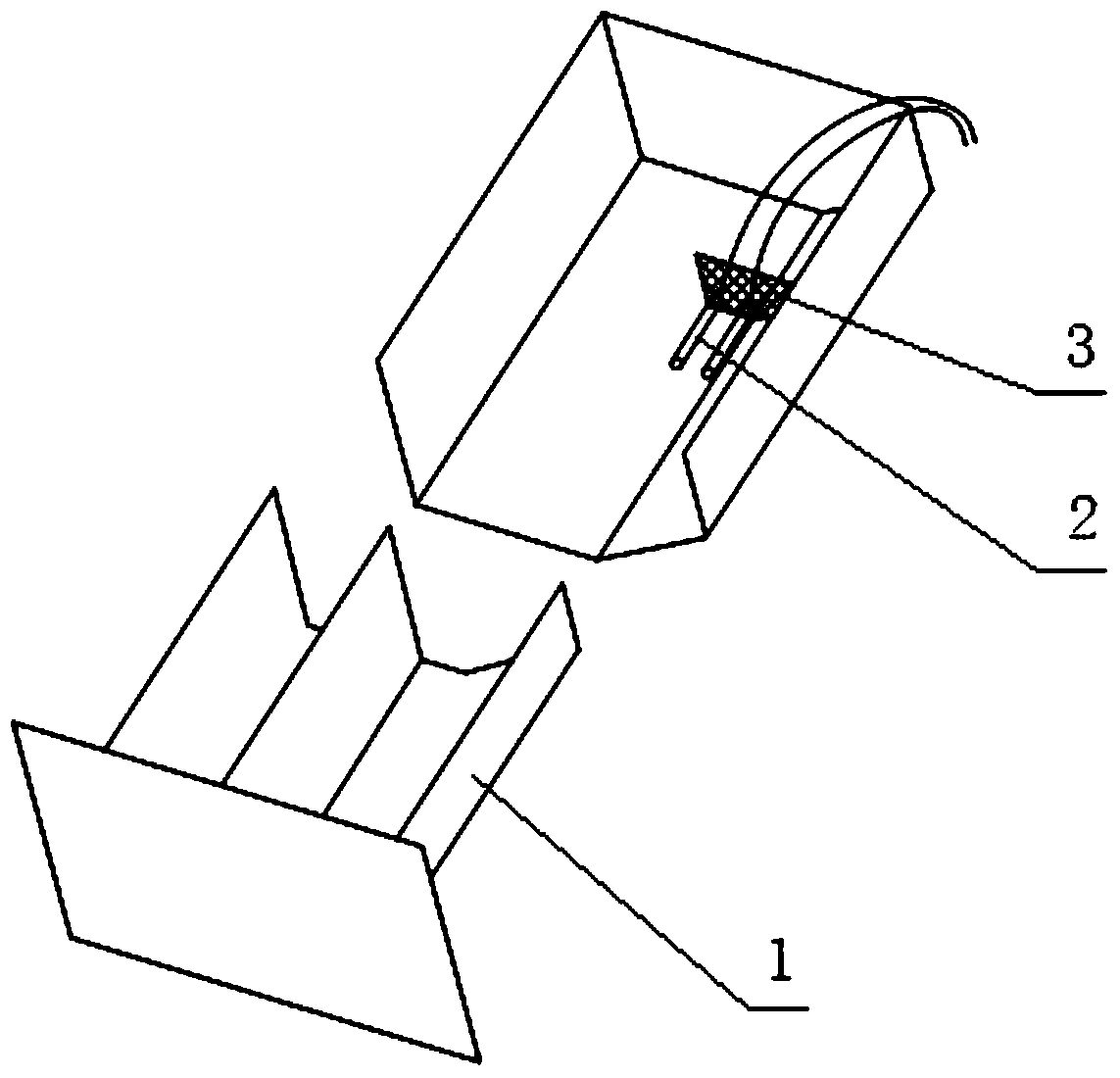 Water inlet box and washing machine with the function of detecting whether detergent is put in