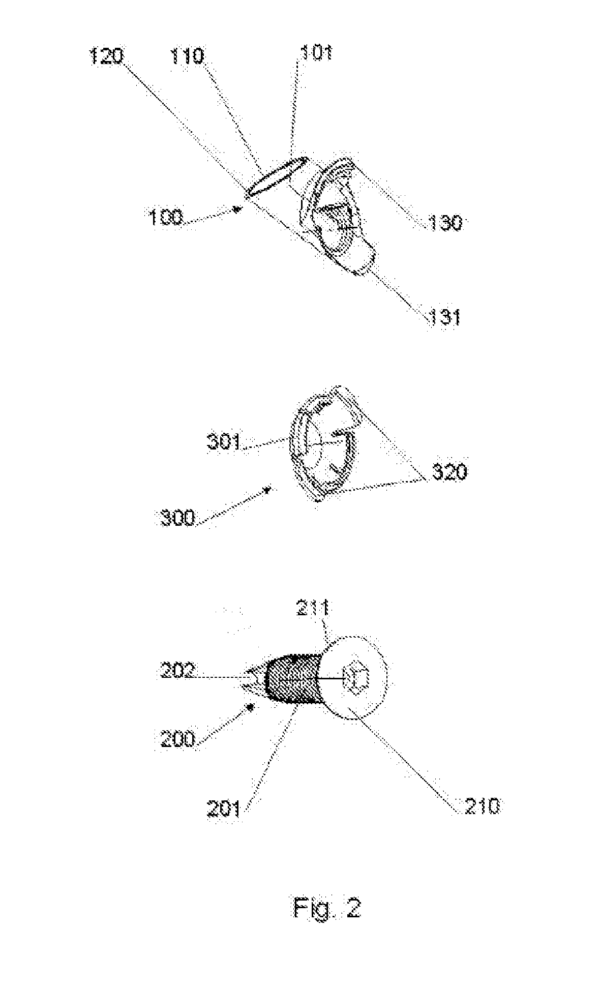 Device for trapping the end of at least one fascicle of soft material in a bone tunnel