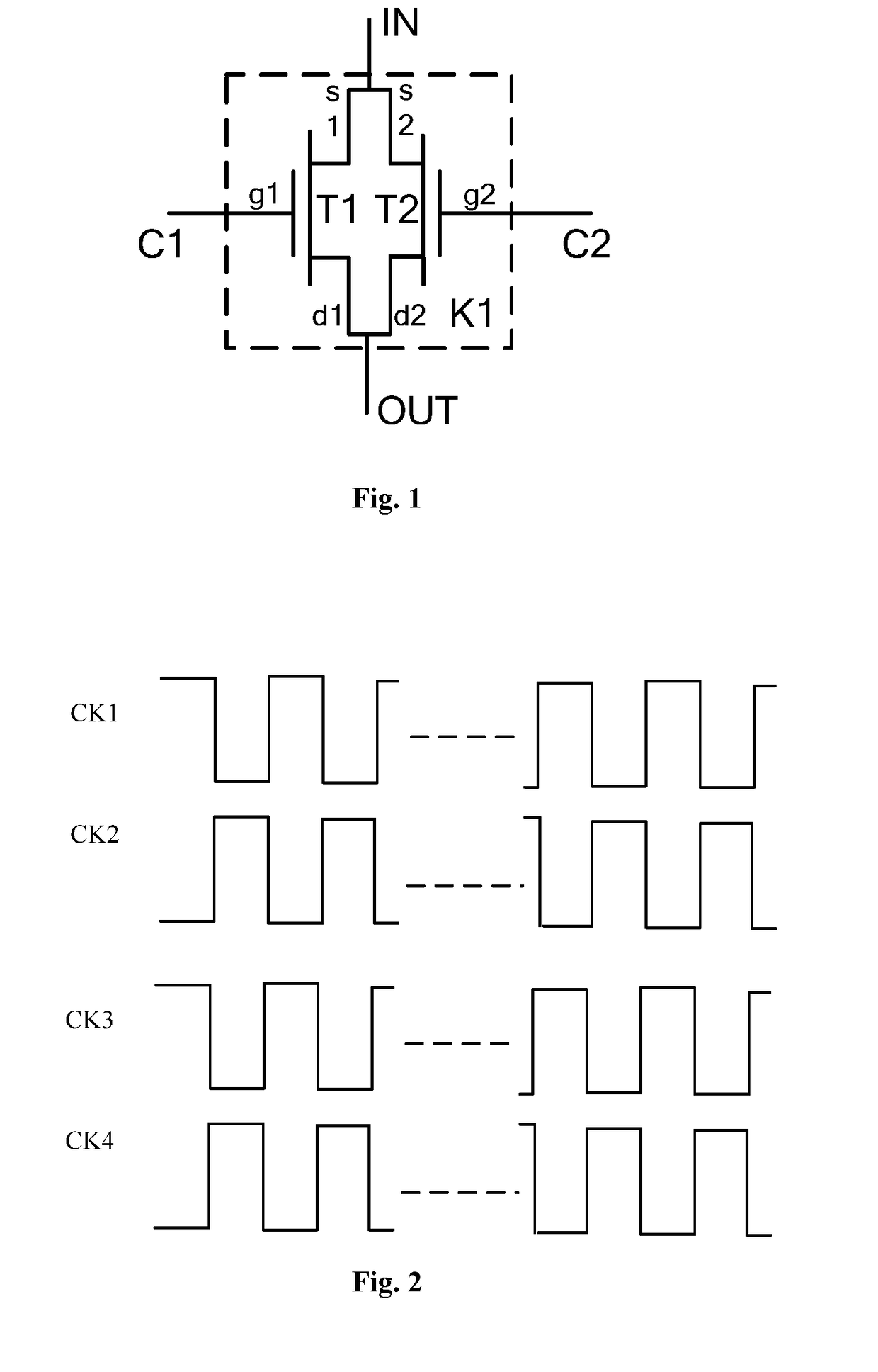 Goa drive unit and goa drive circuit