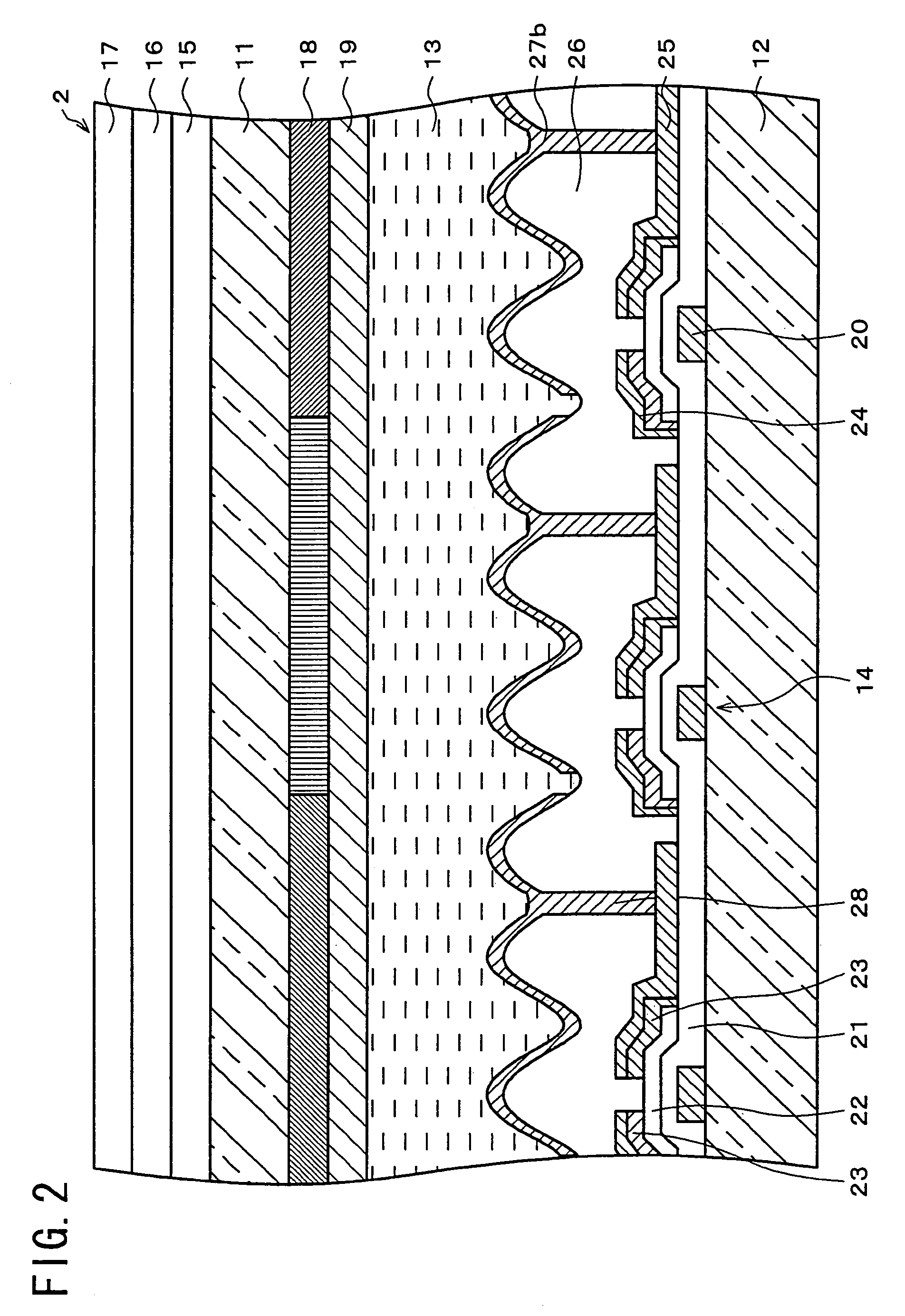 Display device, method of driving same and electronic device mounting same