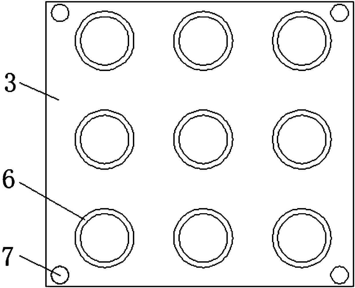 Passion fruit planting device