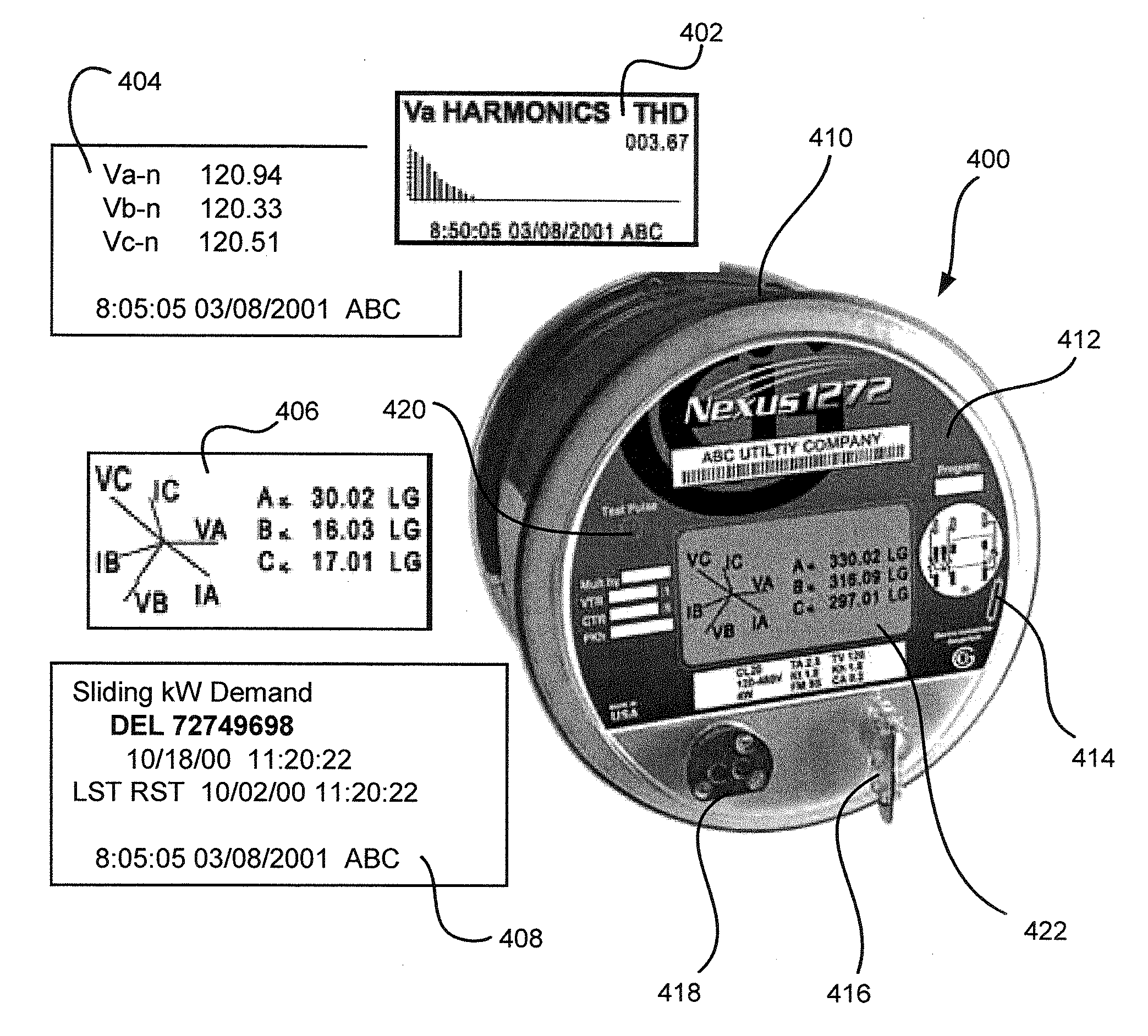 Intelligent electronic device having a programmable display