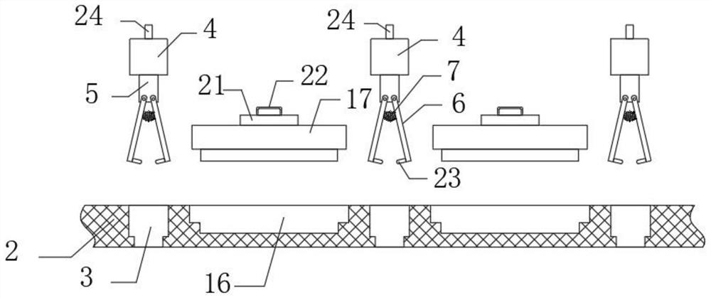 A kind of segment dyeing equipment based on single-color printing and dyeing and using method thereof