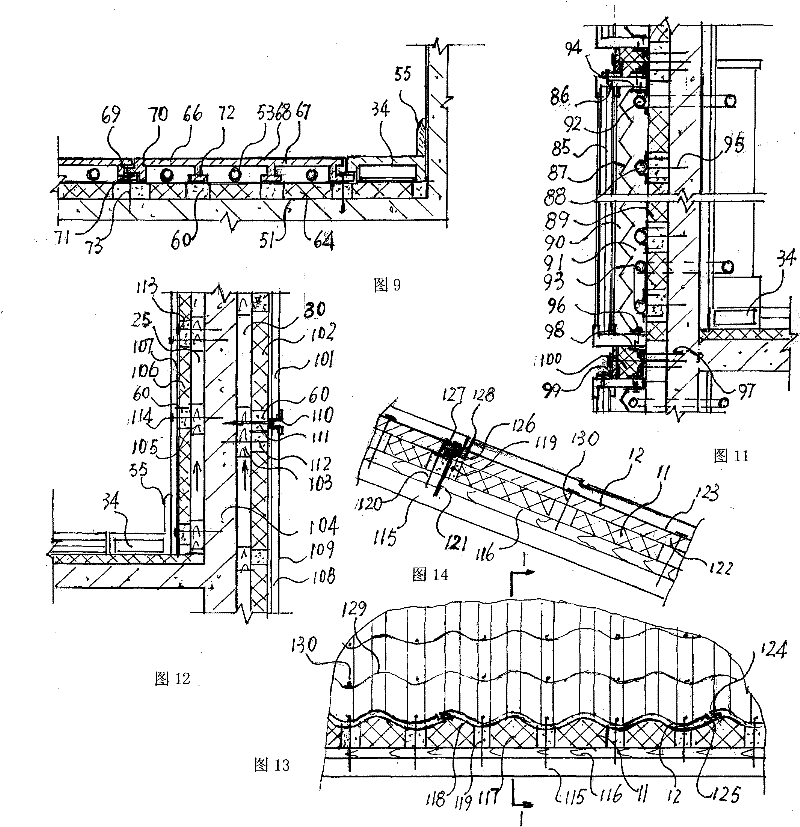 Novel ventilation air-conditioning ecologic building and construction method thereof