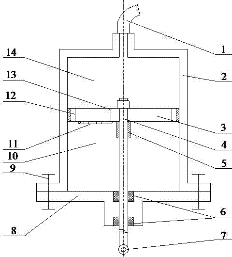 Additional air chamber of volume-variable air spring