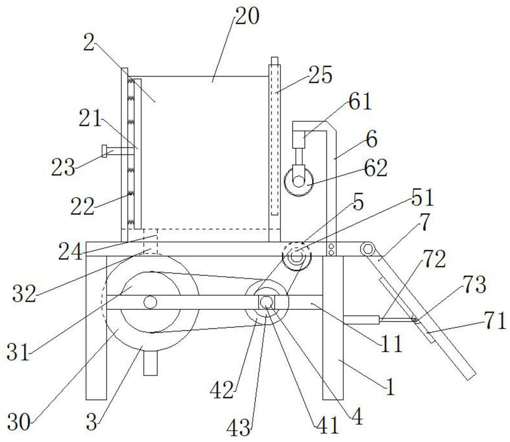 Automatic plate feeding device