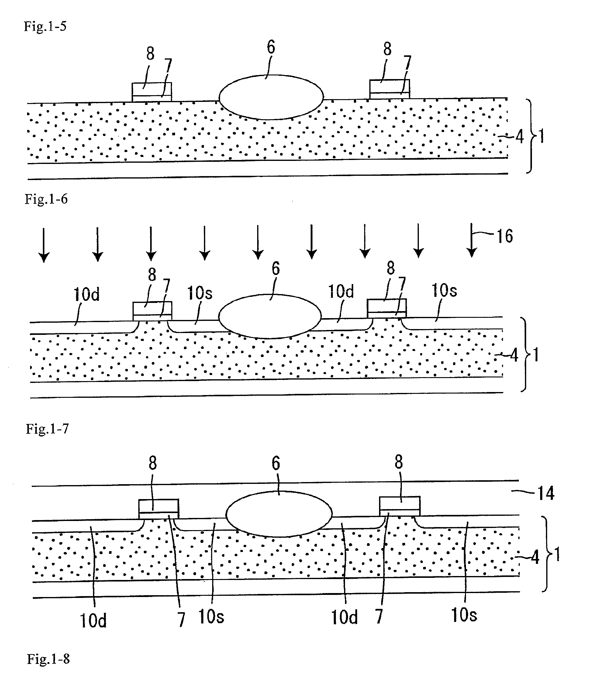 Production method of semiconductor device, production method of display device, semiconductor device, production method of semiconductor element, and semiconductor element