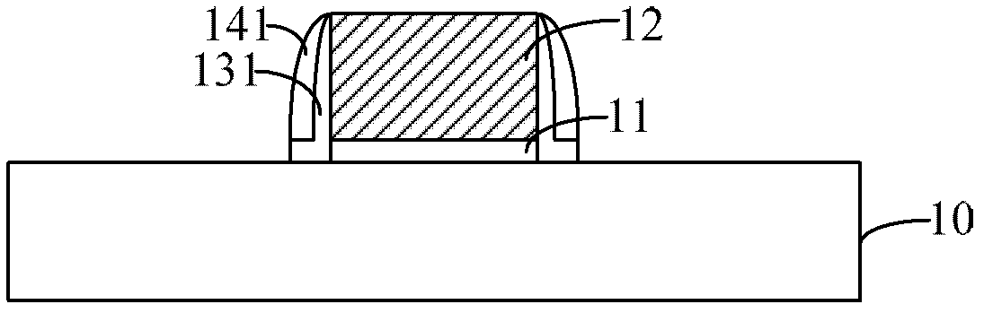 Side wall and method for forming side wall and semiconductor