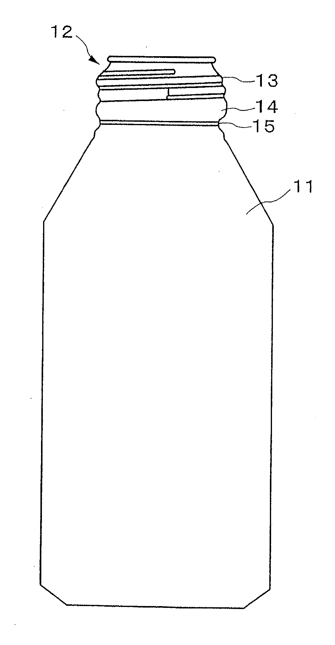 Bottle can member, bottle, and thread forming device