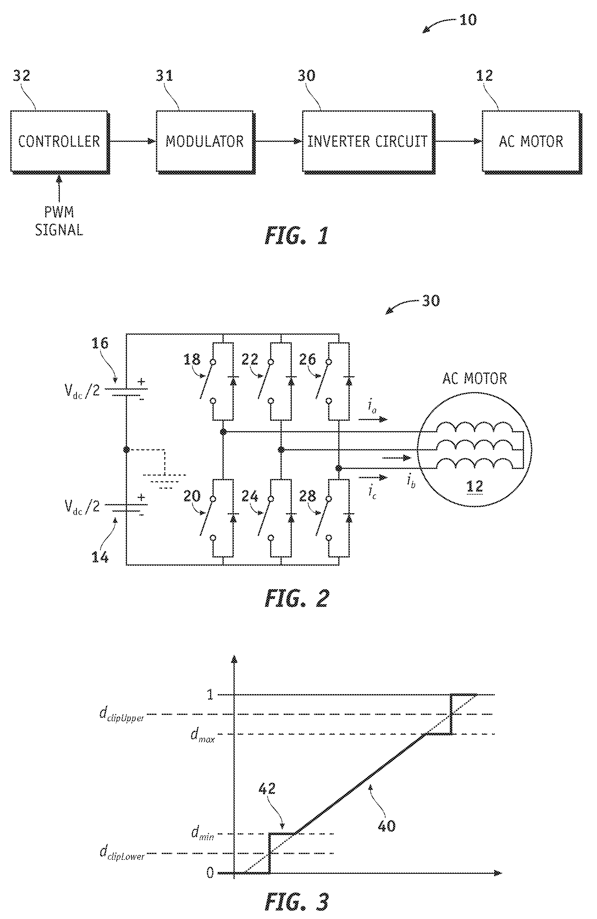 Method and apparatus to reduce pwm voltage distortion in electric drives