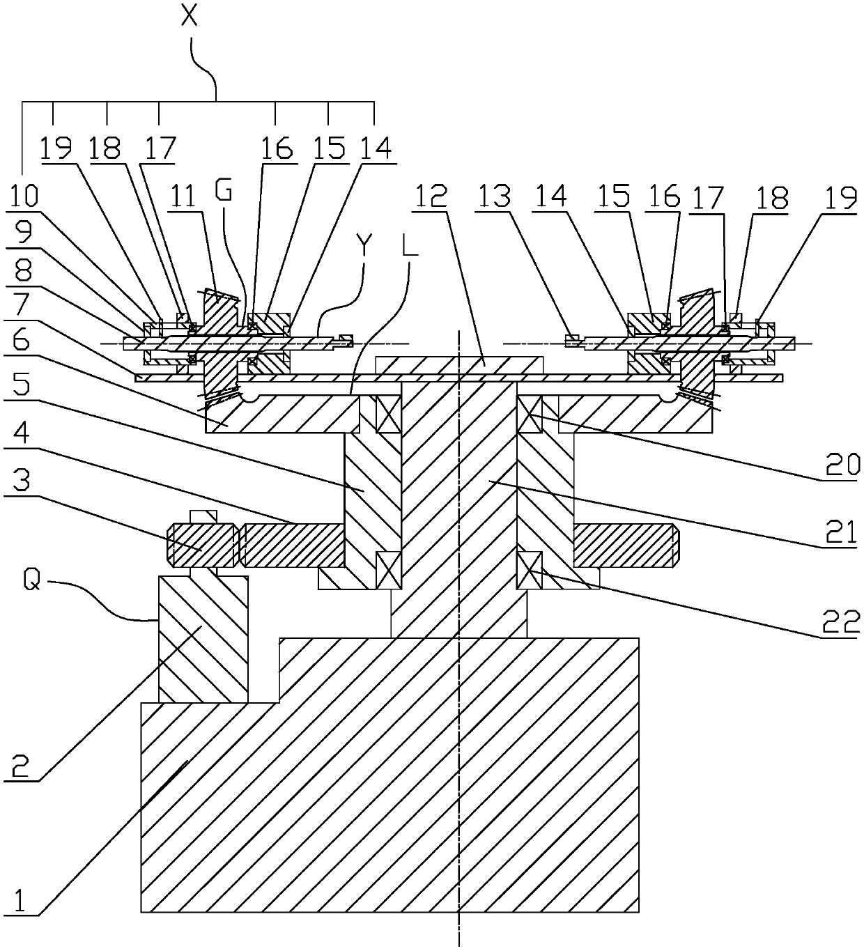 Tool device integrating linear motion and rotating motion and control mode