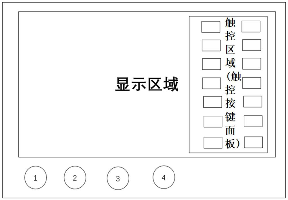 Vector network analyzer for entity key touch control