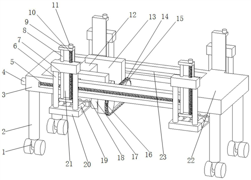 Multifunctional wood cutting device for forestry industry