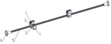 High-power LED (light-emmiting diode) track lamp