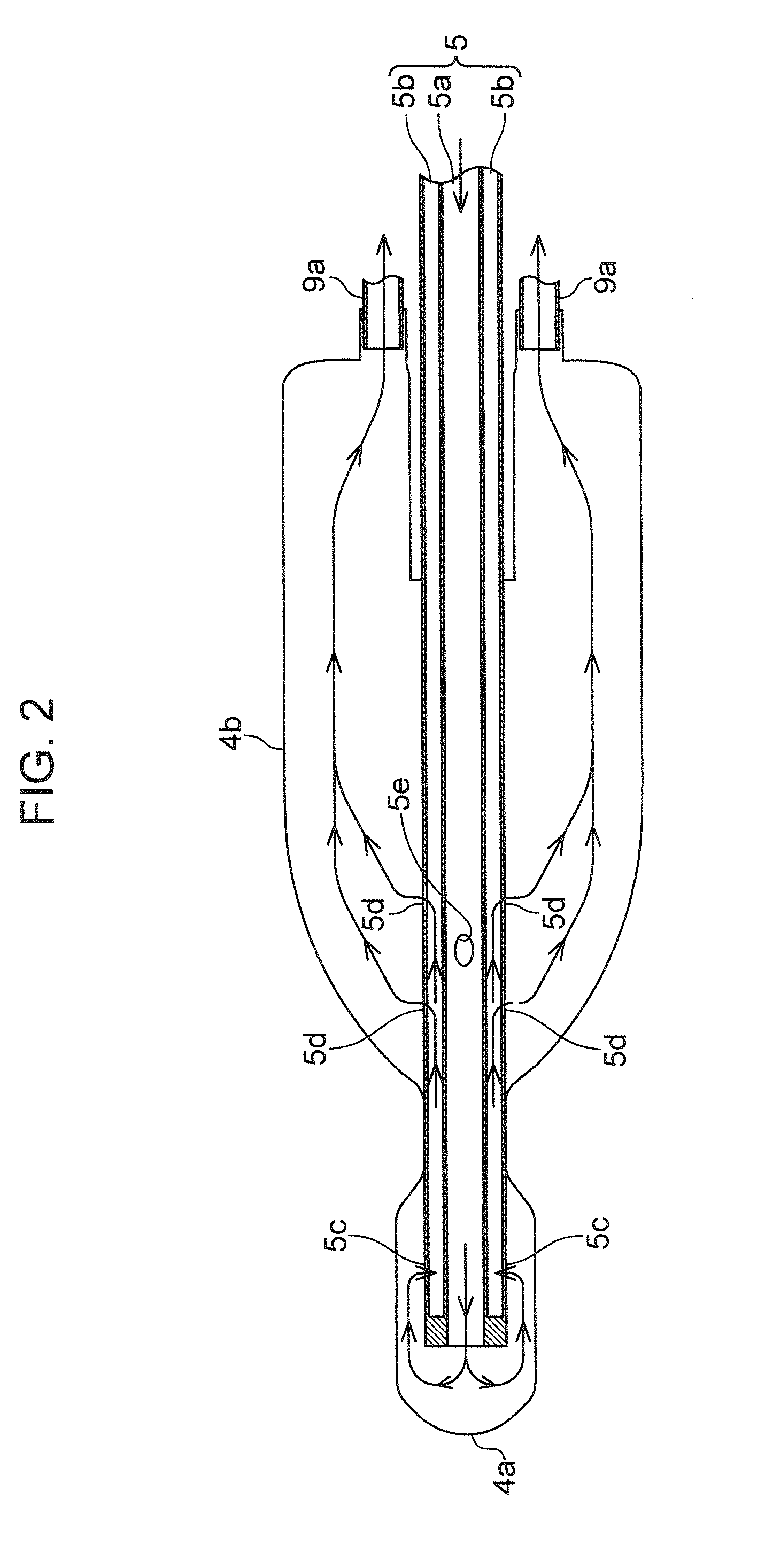 Brain cooling apparatus and brain cooling device suitable thereto