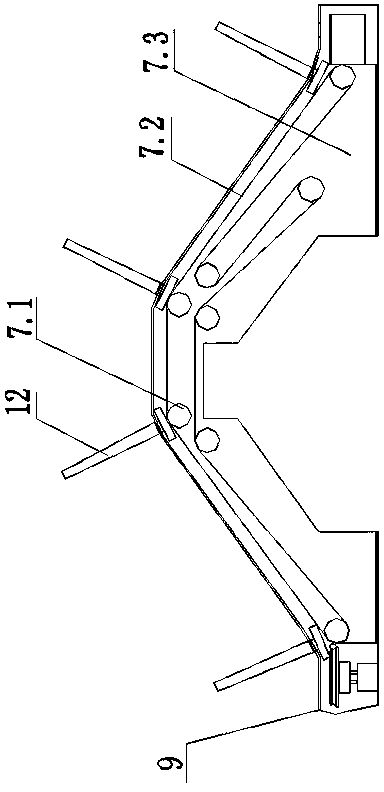 Conveying system and conveying method for fine winding bobbin yarns
