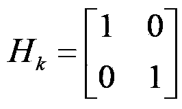 Digital filtering method based on HMM/KF (Hidden Markova Model/Kalman Filter) steady-state feedback