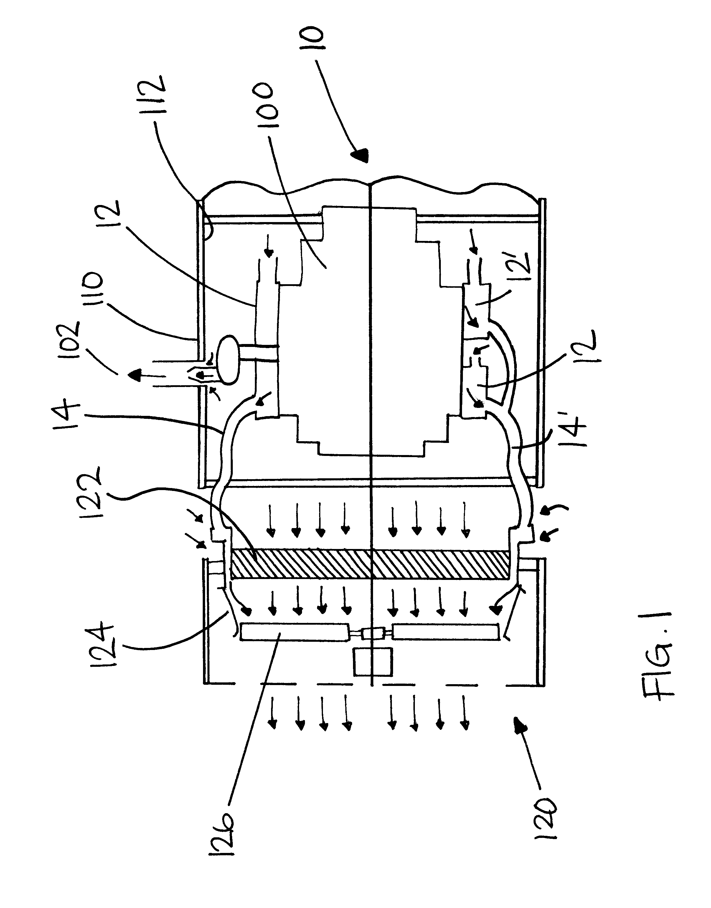 Engine cooling and noise suppression system