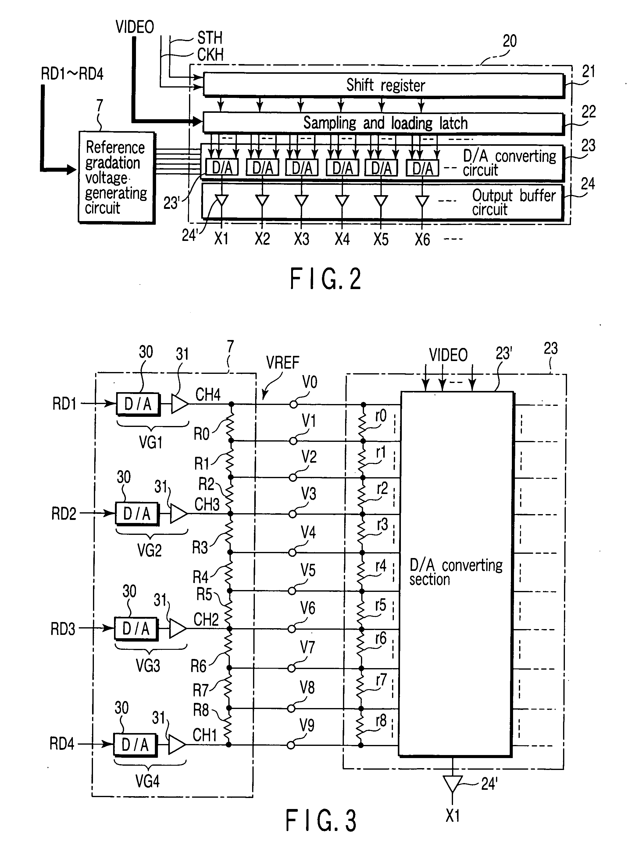 Display signal processing device and display device