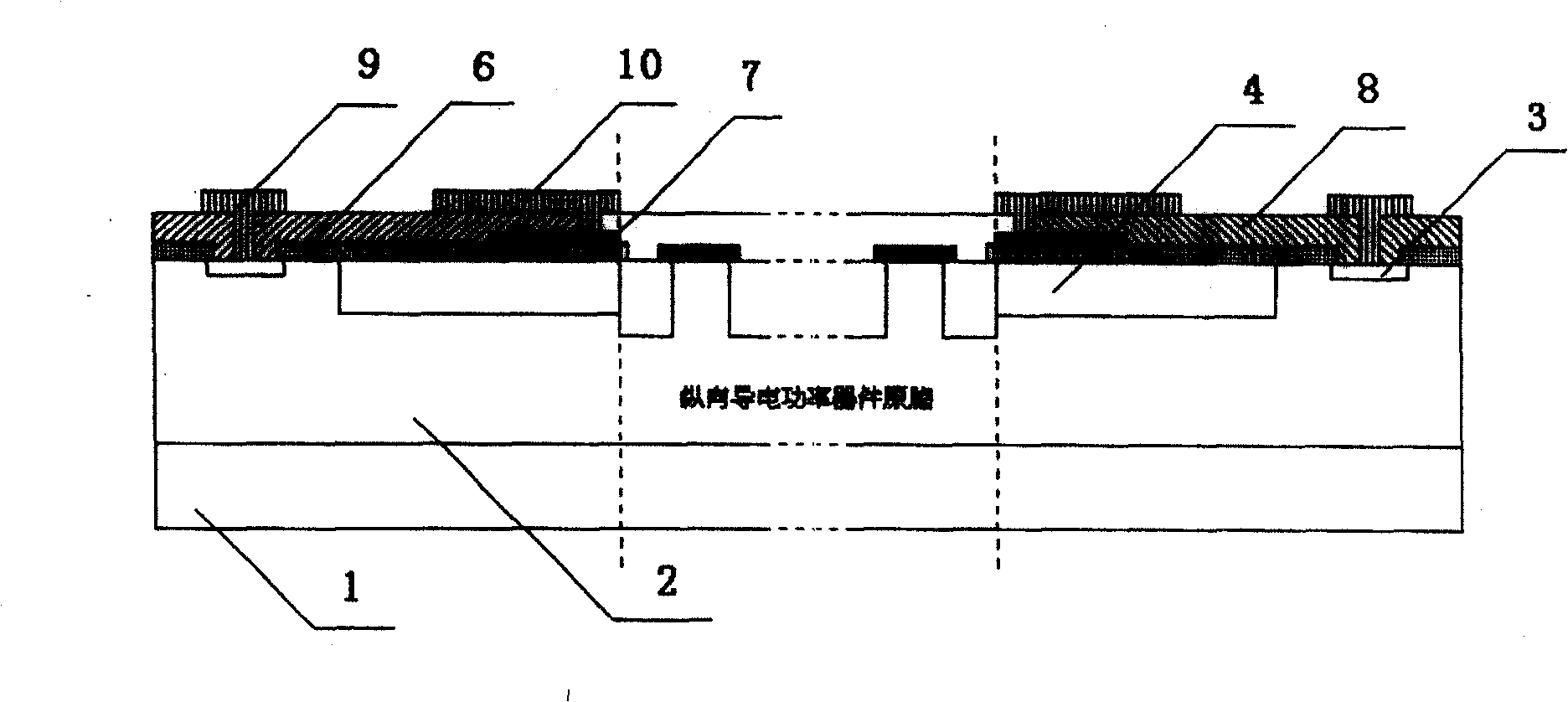 Depletion type terminal protection structure