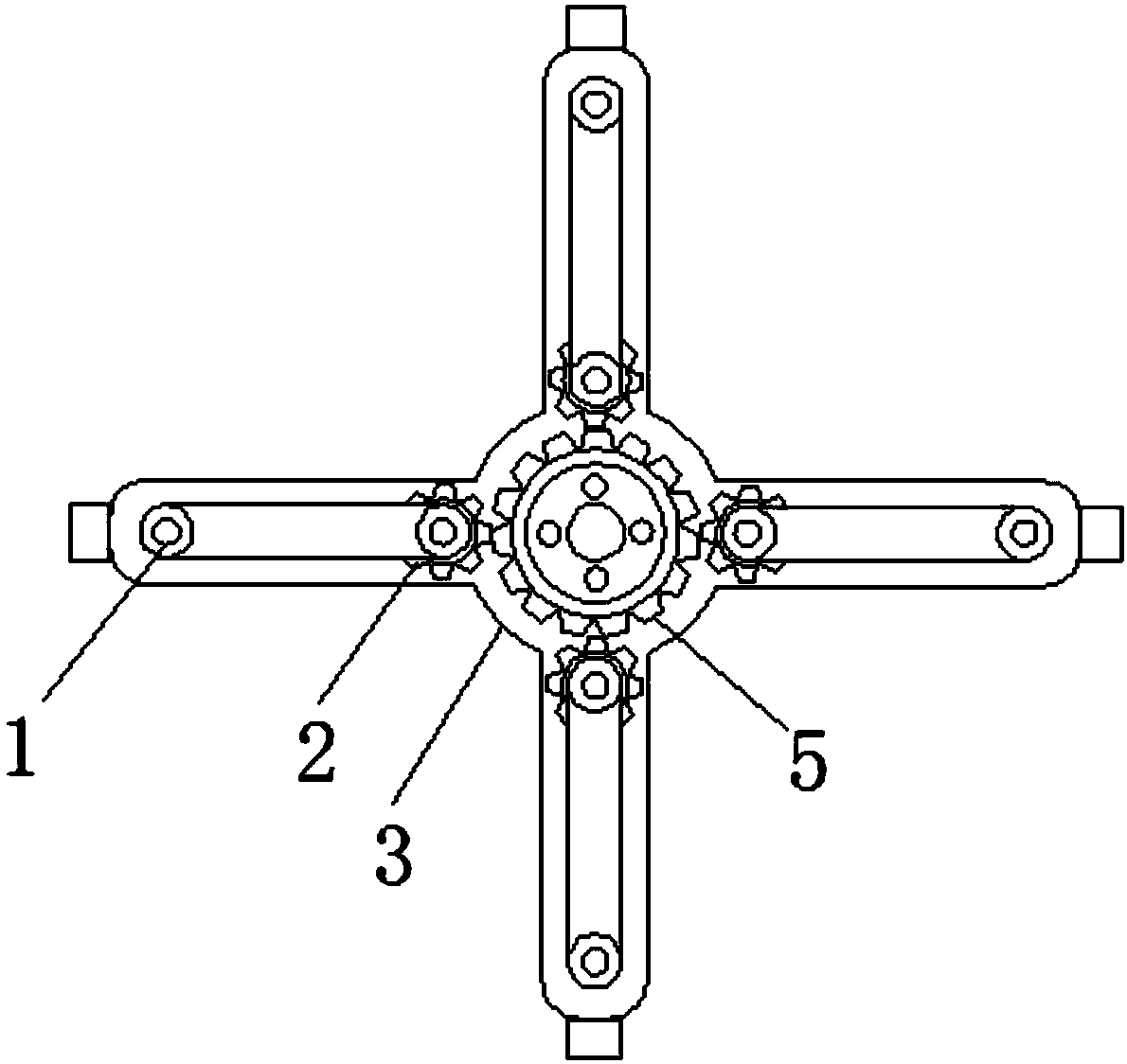 Shock absorber paint spraying suspension rack high in efficiency